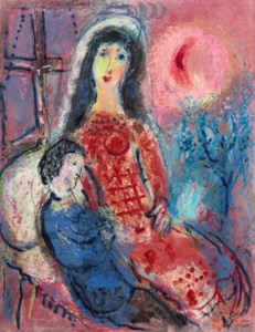 La femme en rouge