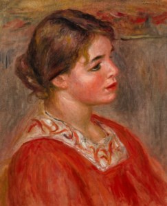 Pierre-Auguste Renoir, Femme au corsage rouge