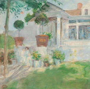 John Henry Twachtman, The Portico
