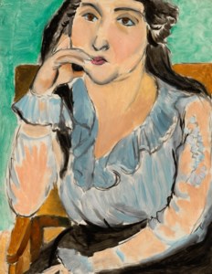 Portrait de femme (Lorette)