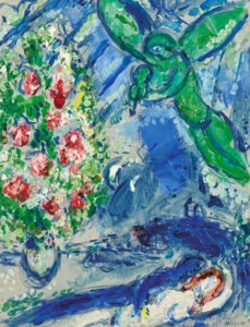 Equisse pour "L'ange et les amoureux"