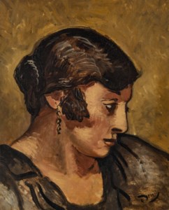 André Derain, Tête de femme ou La Gitane