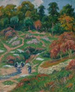 Henry Moret, Le lavoir à Doëlan, Finistère
