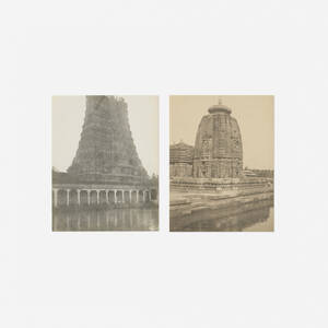 Lingaraja Temple in Bhubaneswar, Odisha, India; Meenakshi Amman Temple in Madurai, Tamil Nadu, India (two works)