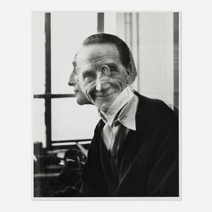 Portrait No. 29 (Double Exposure: Full Face and Profile), Portrait of Marcel Duchamp, 1953