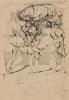 Leon Kelly, Three Personages and a White Cat, (No. 1127).