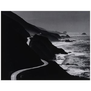 Henry Gilpin (1922-2011); Highway 1, Big Sur, California;