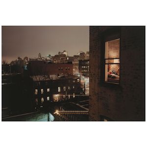 Gail Albert Halaban (born 1970); 'Out My Window, Brooklyn, Snow';