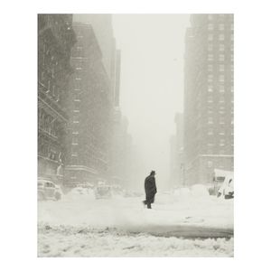 Ted Croner (1922-2005); Little Man in Snow;