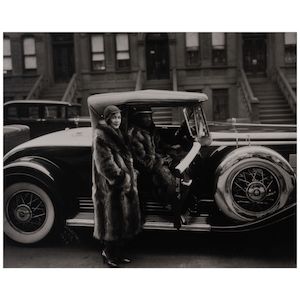 James Van Der Zee (1886-1983); Couple in Raccoon Coats, Harlem;