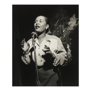 Herman Leonard (1923-2010); 'Billie Holiday, NYC';