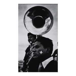 John Gutmann (1905-1998); 'Indian High School Band, Arizona';