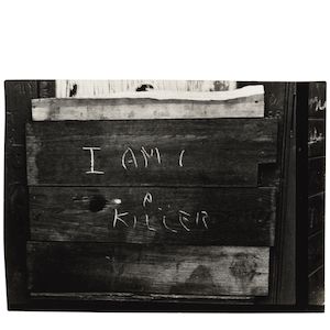 Helen Levitt (1913-2009); Untitled (I Am A Killer);