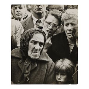 Don McCullin (born 1935); 'Chapel Street Market' (Islington, London);