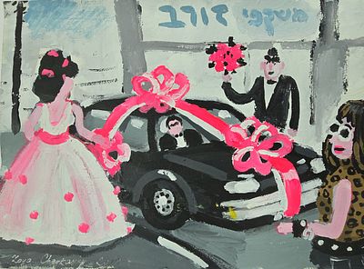 Groom and Bride, Mazel Tov