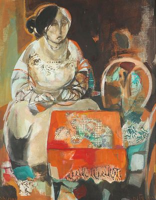 Woman at the Table