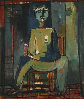 Figure on a Chair