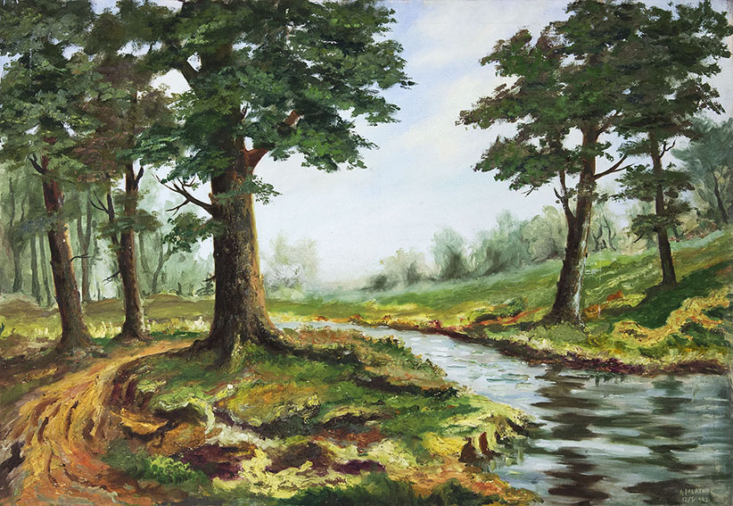 Paisagem com Rio Jordão
