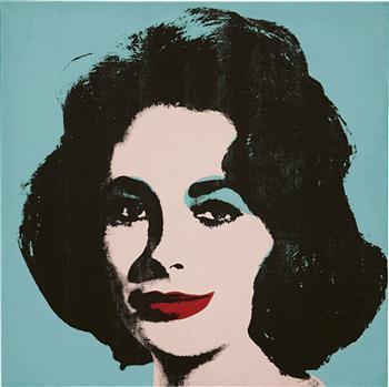 Andy Warhol, Liz #5 (Early Colored Liz)