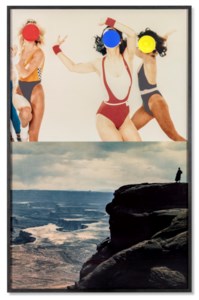John Baldessari, Three Active Persons (With Standing Person)