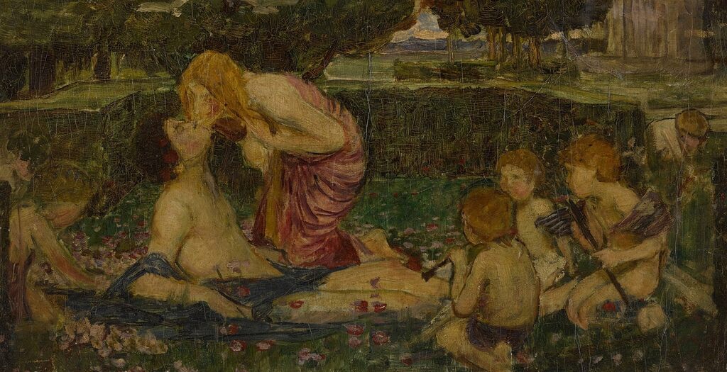 Study for the Awakening of Adonis