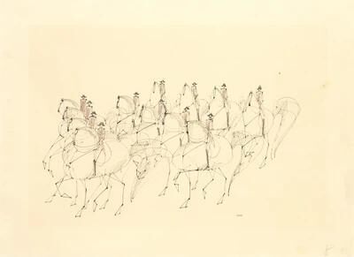 Rider and Horses of the Spanish Riding School
