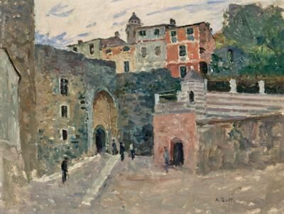 Scene in Genoa