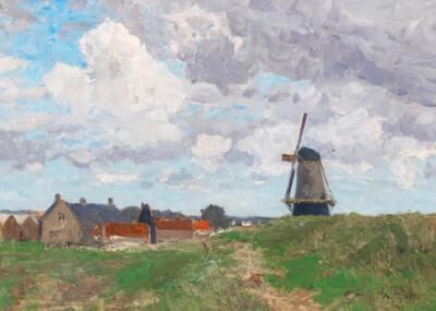 A windmill in Vlissingen