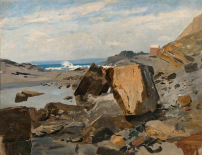 “Küste v. Sturla bei Genua 1887”
