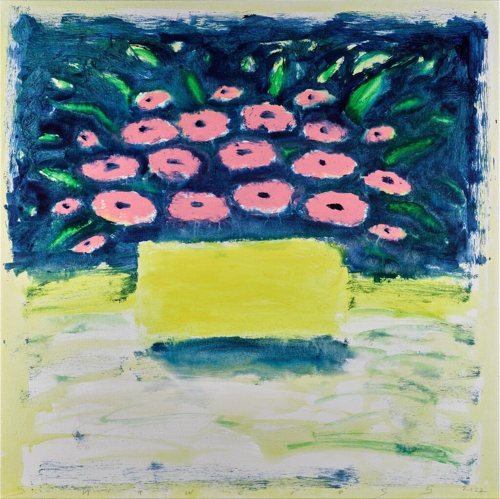 Still Life (Pink and Yellow)