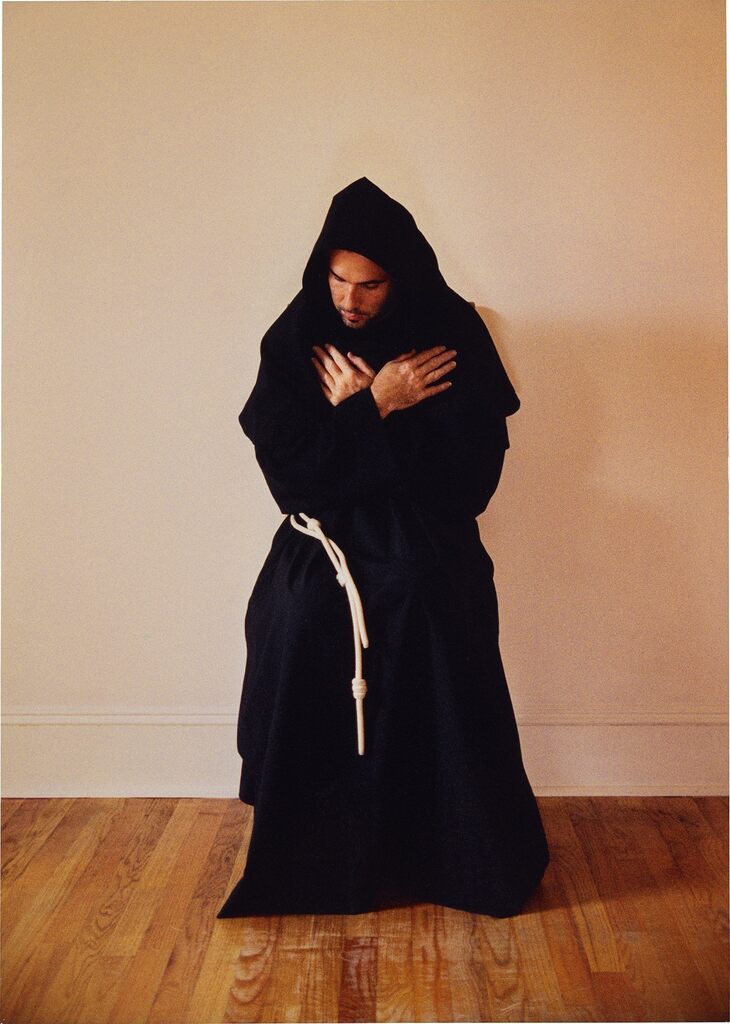 Monk (Panel 1), from Triptych of Franciscans from Body of Faith: Conversion of Manners and Hagiography