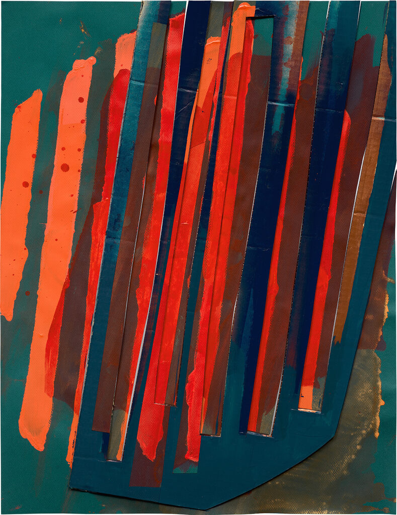 Untitled (bl.ppr.rd.crd.Ins.)