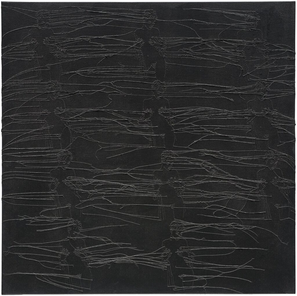 3 Diagonales Noires (3 Black Diagonals)