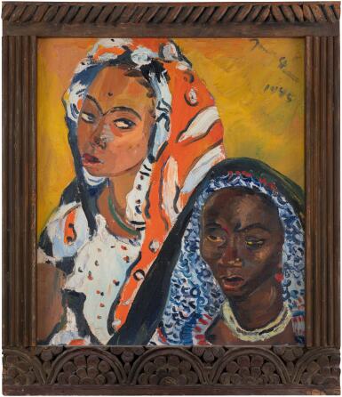 Irma Stern, Two Swahili Girls, Zanzibar