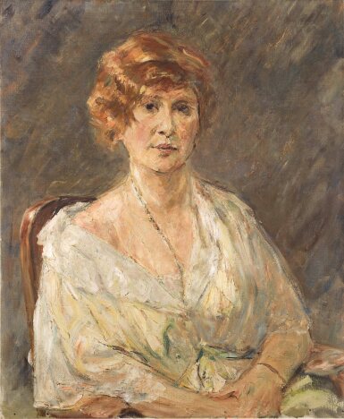 Bildnis Senta Goeritz (1893-1971), sitzend (Portrait of Senta Goeritz (1893–1971), Seated)