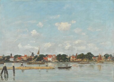 Dordrecht. Vue de Wandrecht
