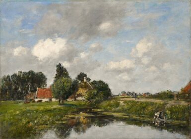Riviere aux environs de Dunkerque