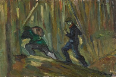 Kaninchendiebe im Hermsdorfer Wald (Rabbit Thieves in the Hermsdorf Forest)