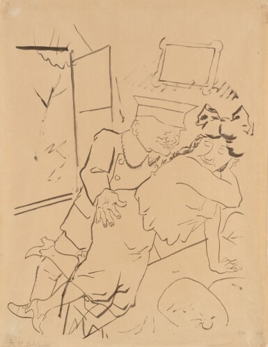 Liebespaar, höhere Tochter (Lovers, Upper-Class Daughter)