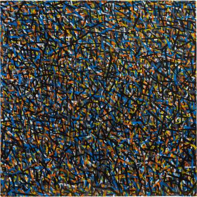 Short Brushstokes (Black)