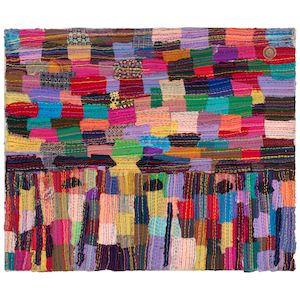 Elias Sime (Ethiopian, born 1968) Tabot, Min Neber / Arc, What Was It, 2006