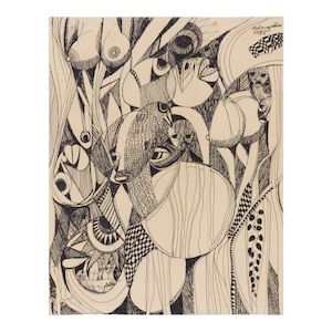 Malangatana Valente Ngwenya (Mozambican, 1936-2011) Untitled