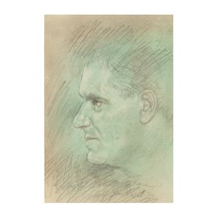 Austin Osman Spare (British, 1886-1956) Self Portrait, No.79