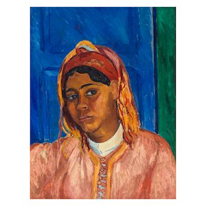 Edward Wolfe (South African/British, 1897-1982) Aisha at the Kasbah