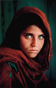 Afghan Girl, Sharbat Gula, Peshawar, Pakistan, 1984