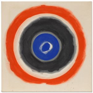 Kenneth Noland, Red and Blue