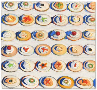 Wayne Thiebaud, Cracker Rows
