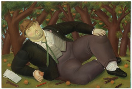 Fernando Botero, El poeta