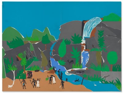Romare Bearden, Odysseus: The Land of the Lotus Eaters