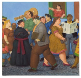 Fernando Botero, The Street